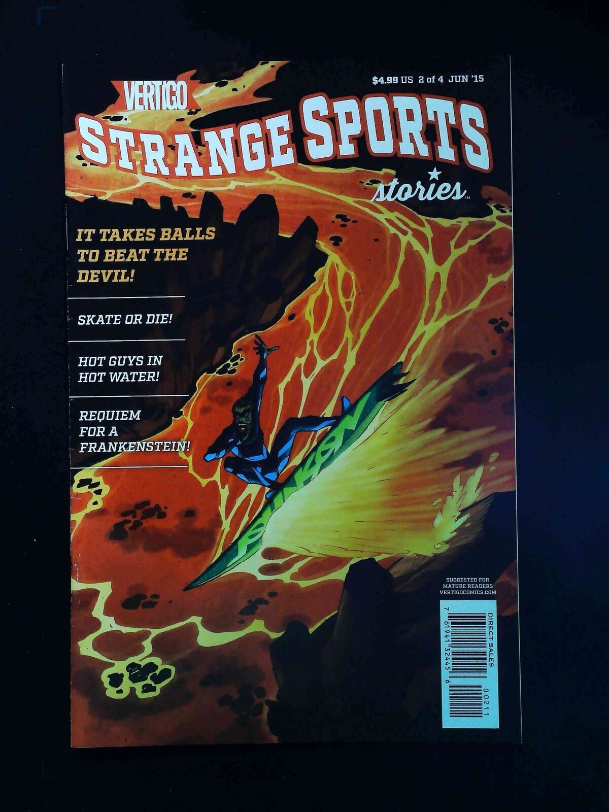 Strange Sports #2  Dc Comics 2015 Vf+