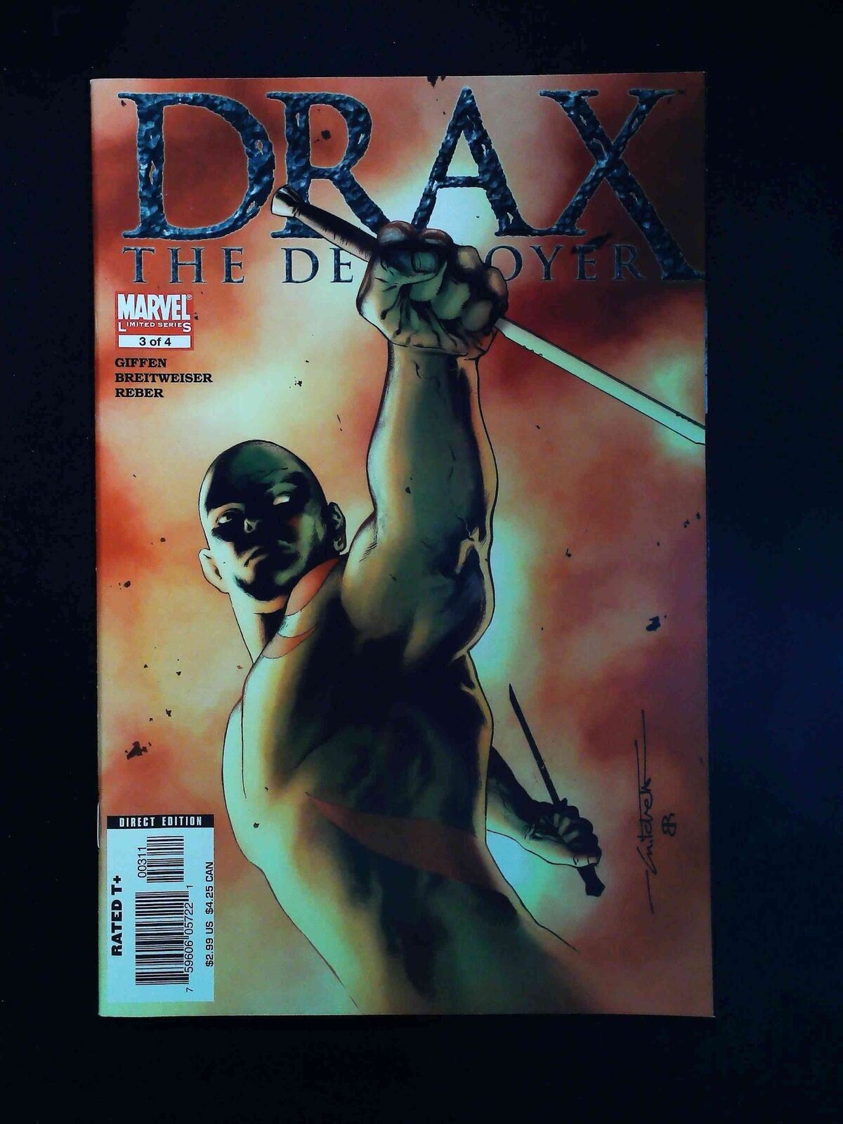 Drax The Destroyer #3  Marvel Comics 2006 Nm-