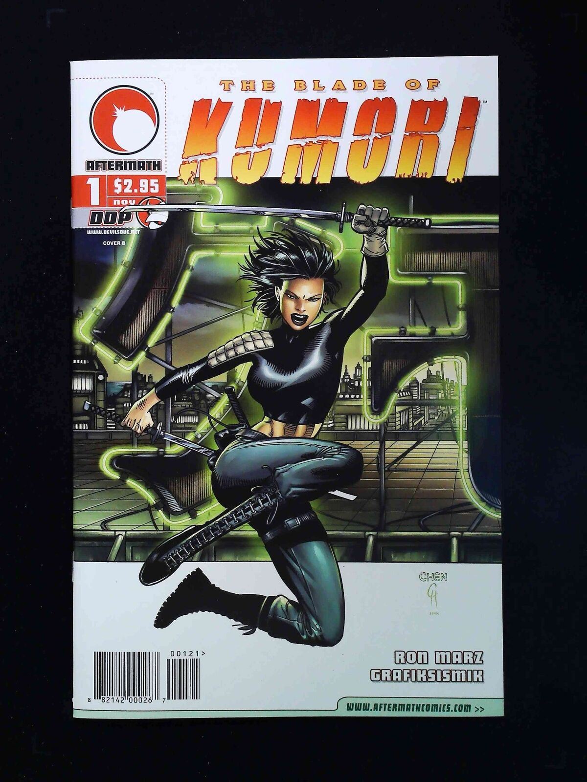 Blade Of Kumori #1B  Devil'S Due Comics 2004 Nm-  Variant Cover