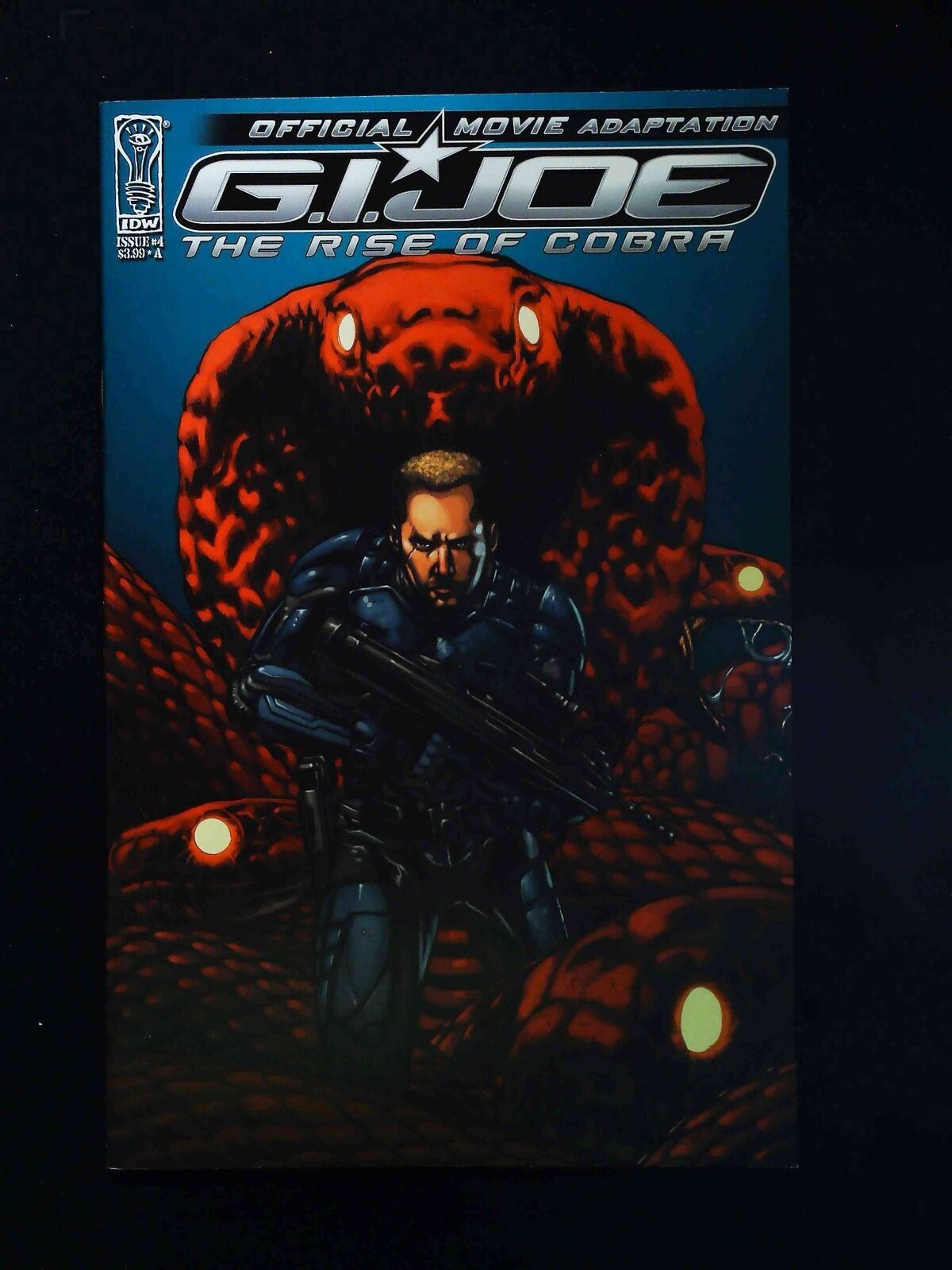 Gi Joe Movie Adaptation #4A  Idw Comics 2009 Nm