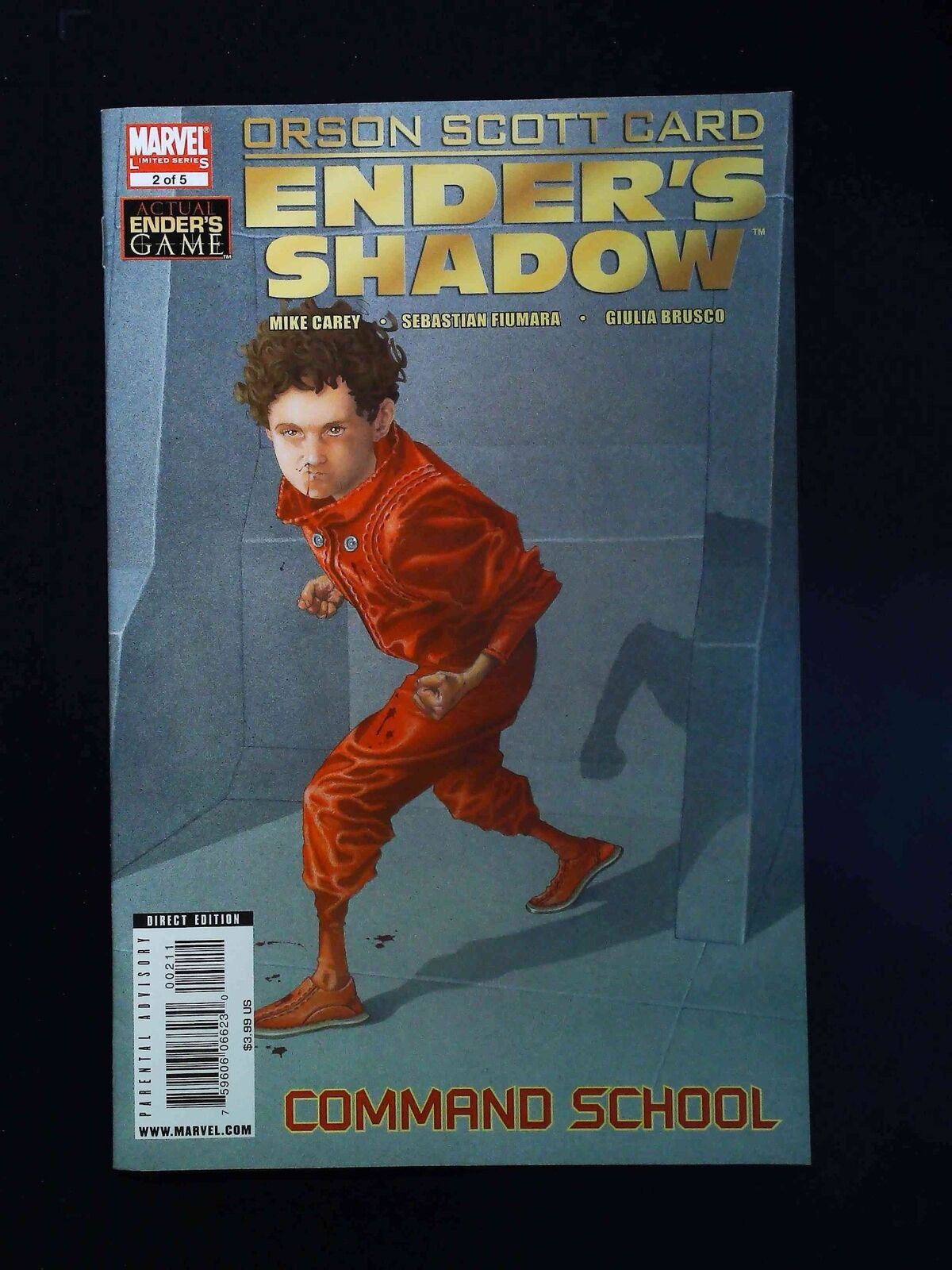 Enders  Game  Command School #2  Marvel Comics 2009 Nm-  Varaint Cover