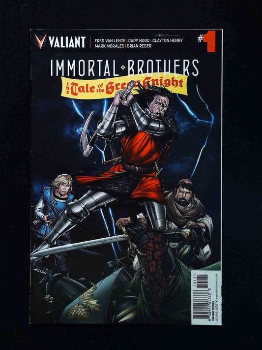 Inmortal Brothers The Tale Of The Green Knight #1C Valiant 2017 Vf+ Variant
