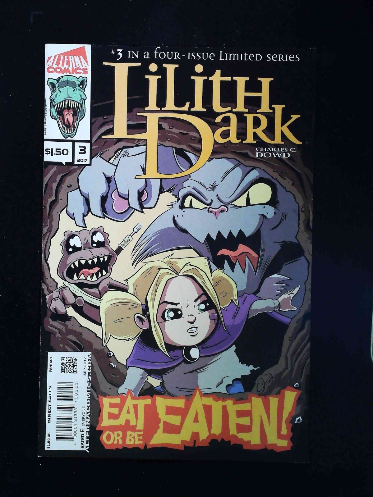 Lilith Dark #3  Alterna Comics 2017 Vf/Nm