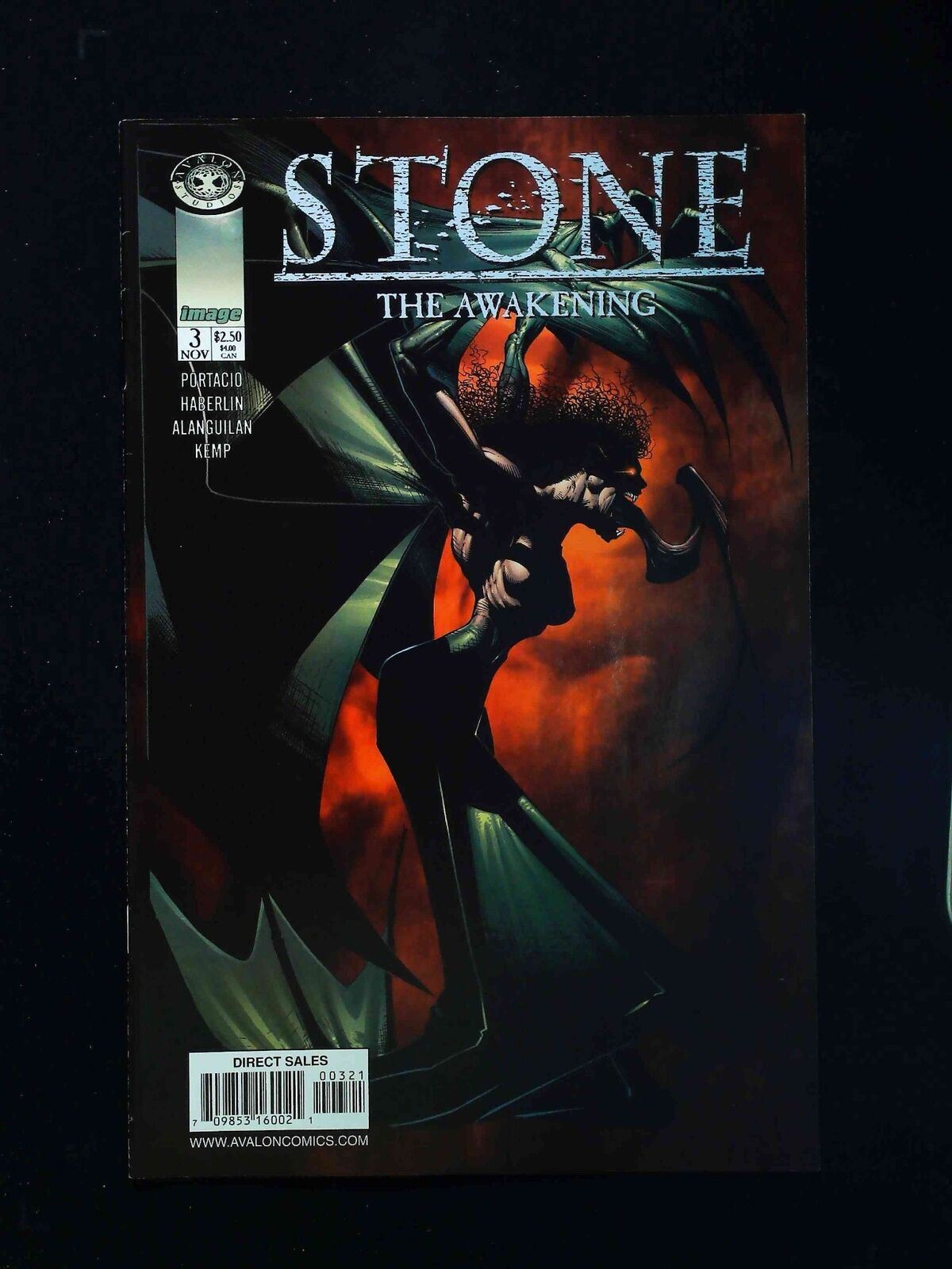 Stone #3  Avalon Comics 1998 Vf+