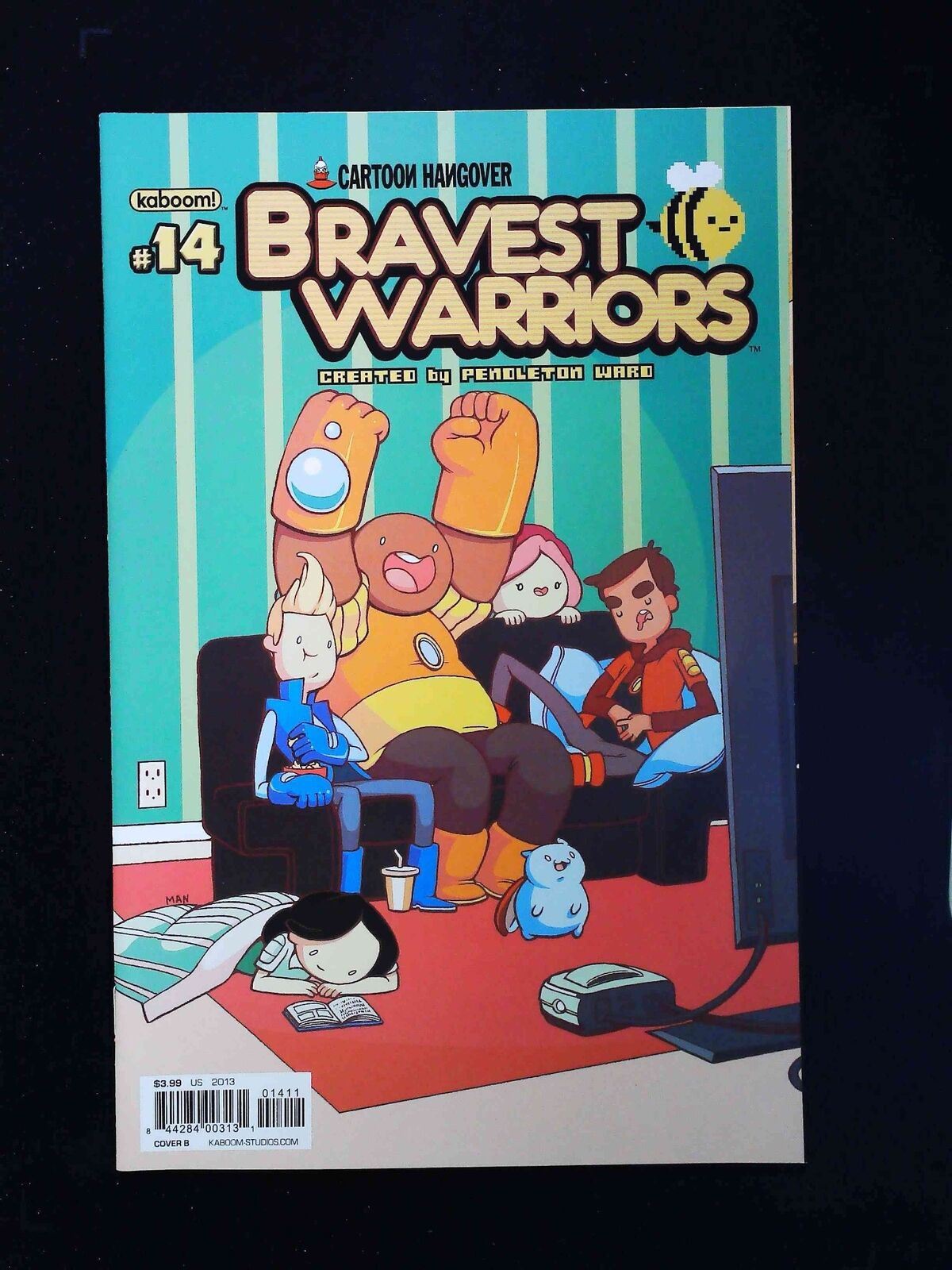 Bravest Warriors #14B  Kaboom 2013 Nm  Nunnelly Burns Johnson Holmes Variant