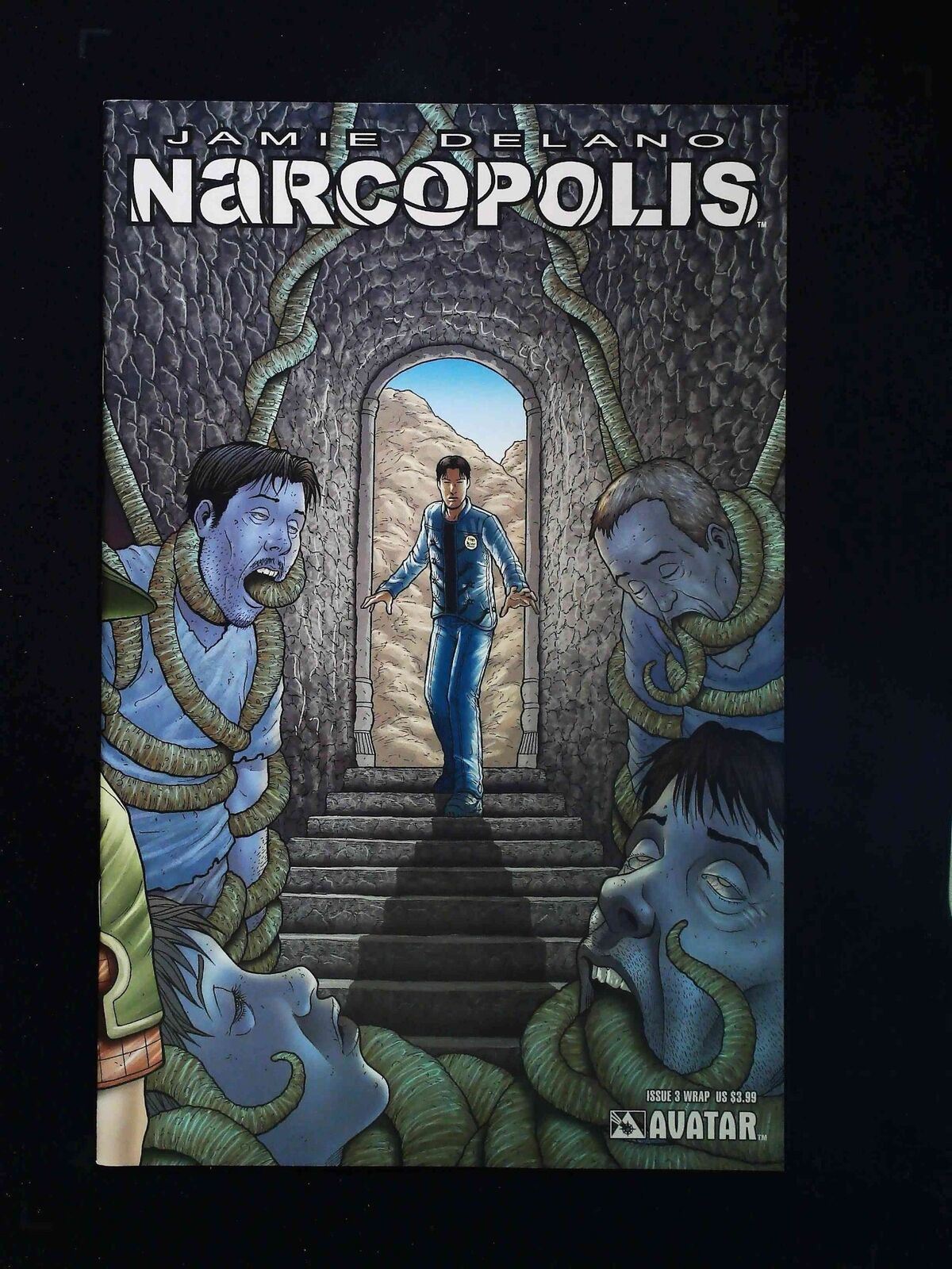 Narcopolis #3B  Avatar Comics 2008 Nm-  Variant Cover