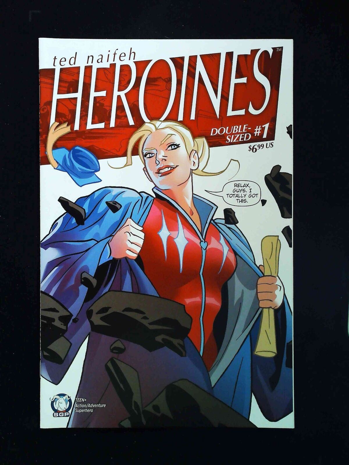 Heroines #1  Space Goat Comics 2017 Nm