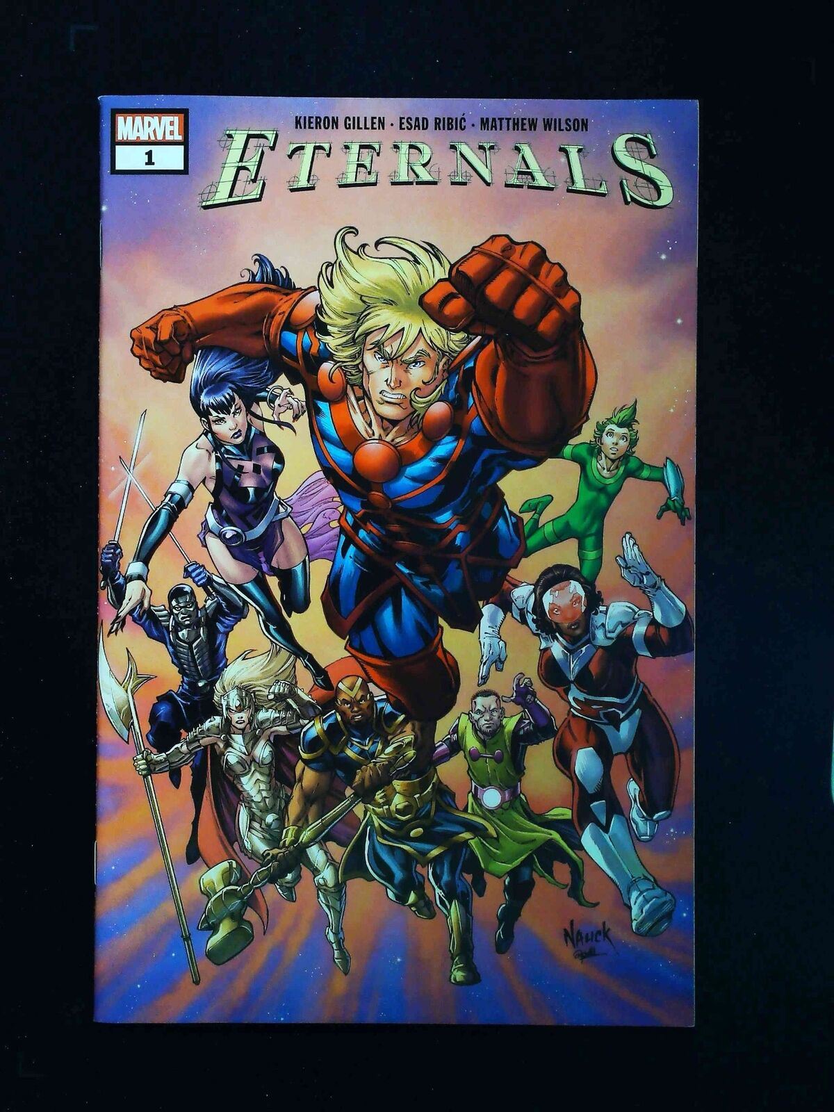 Eternals #1Walmart (5Th Series) Marvel Comics 2021 Nm  Variant Cover