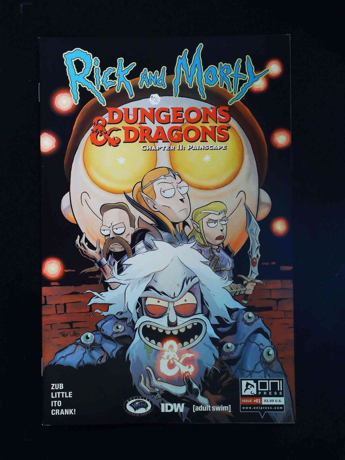 Rick And Morty Vs. Dungeons And Dragons Ii Painscape #1  Oni Comics 2019 Nm-