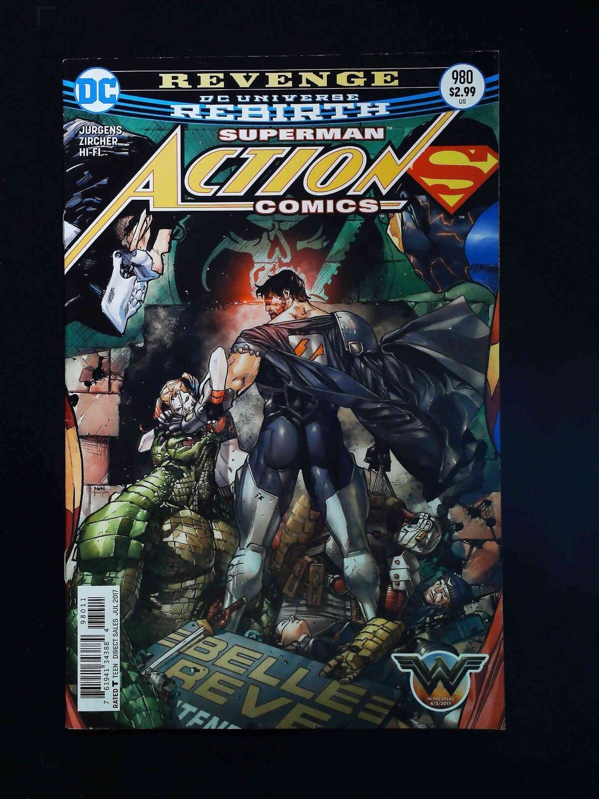 Action Comics #980 (3Rd Series) Dc Comics 2017 Vf+