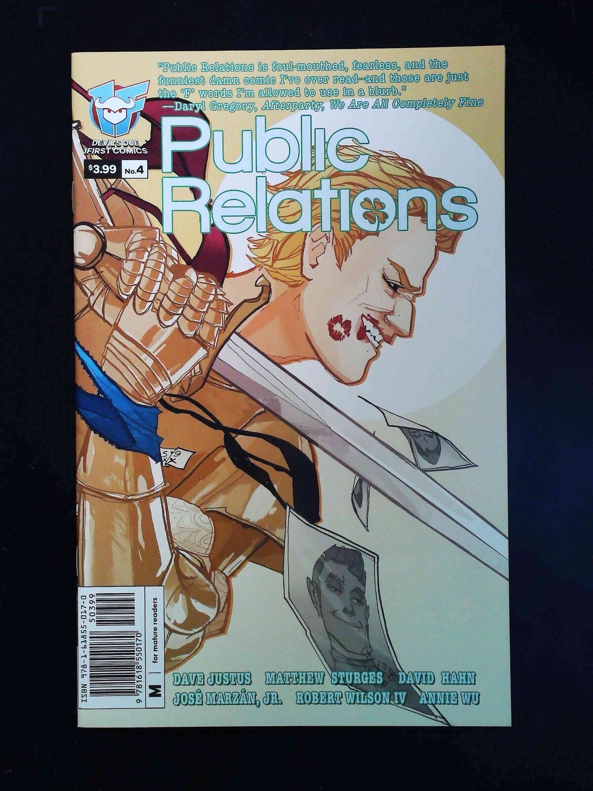 Public Relations #4  Devil'S Due Comics 2015 Nm