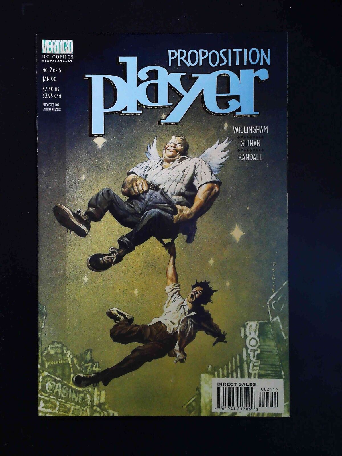 Proposition Player #2  Dc/Vertigo Comics 2000 Nm-