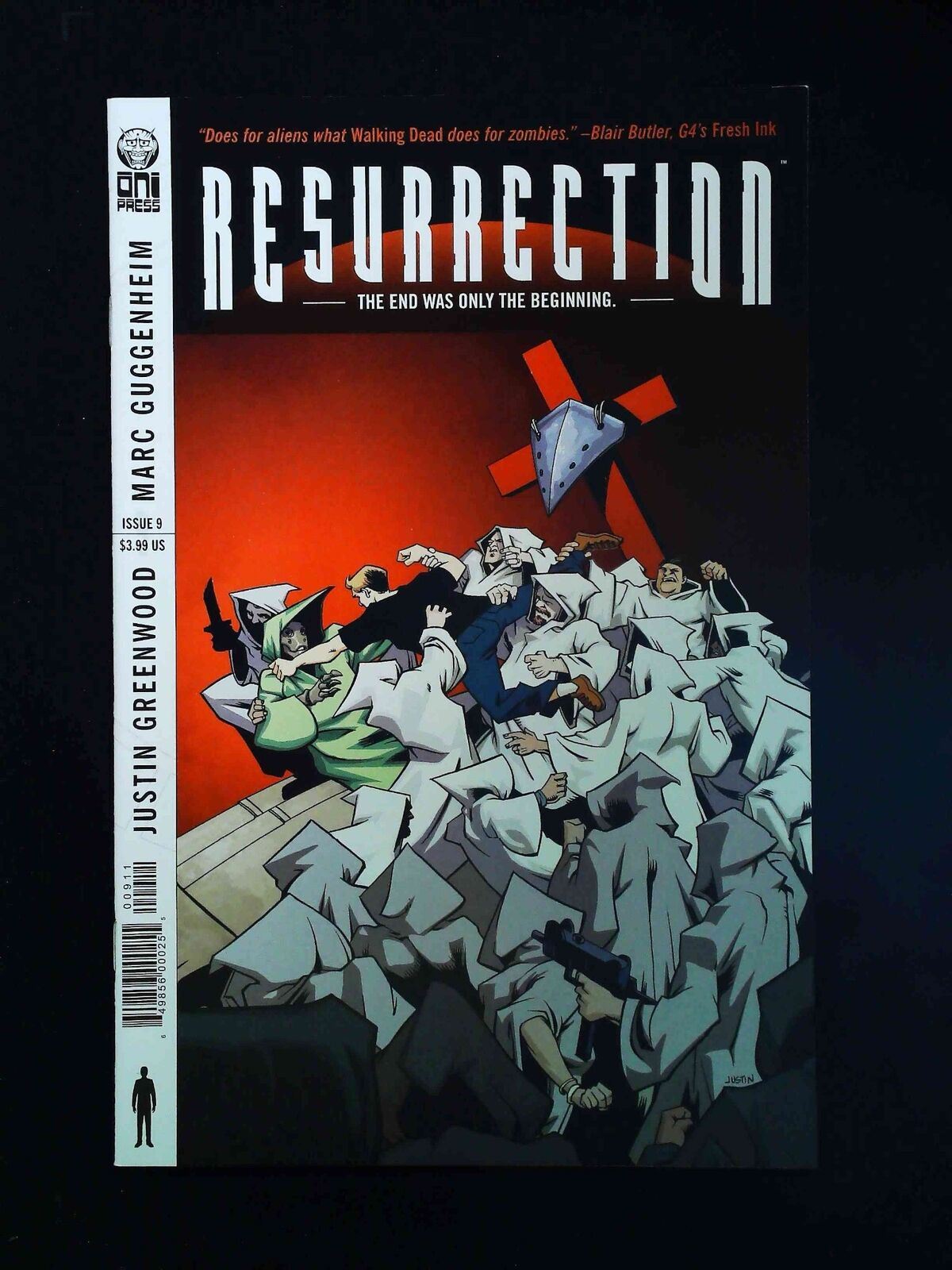 Resurrection #9 Vol. 2 Oni Comics 2010 Vf/Nm