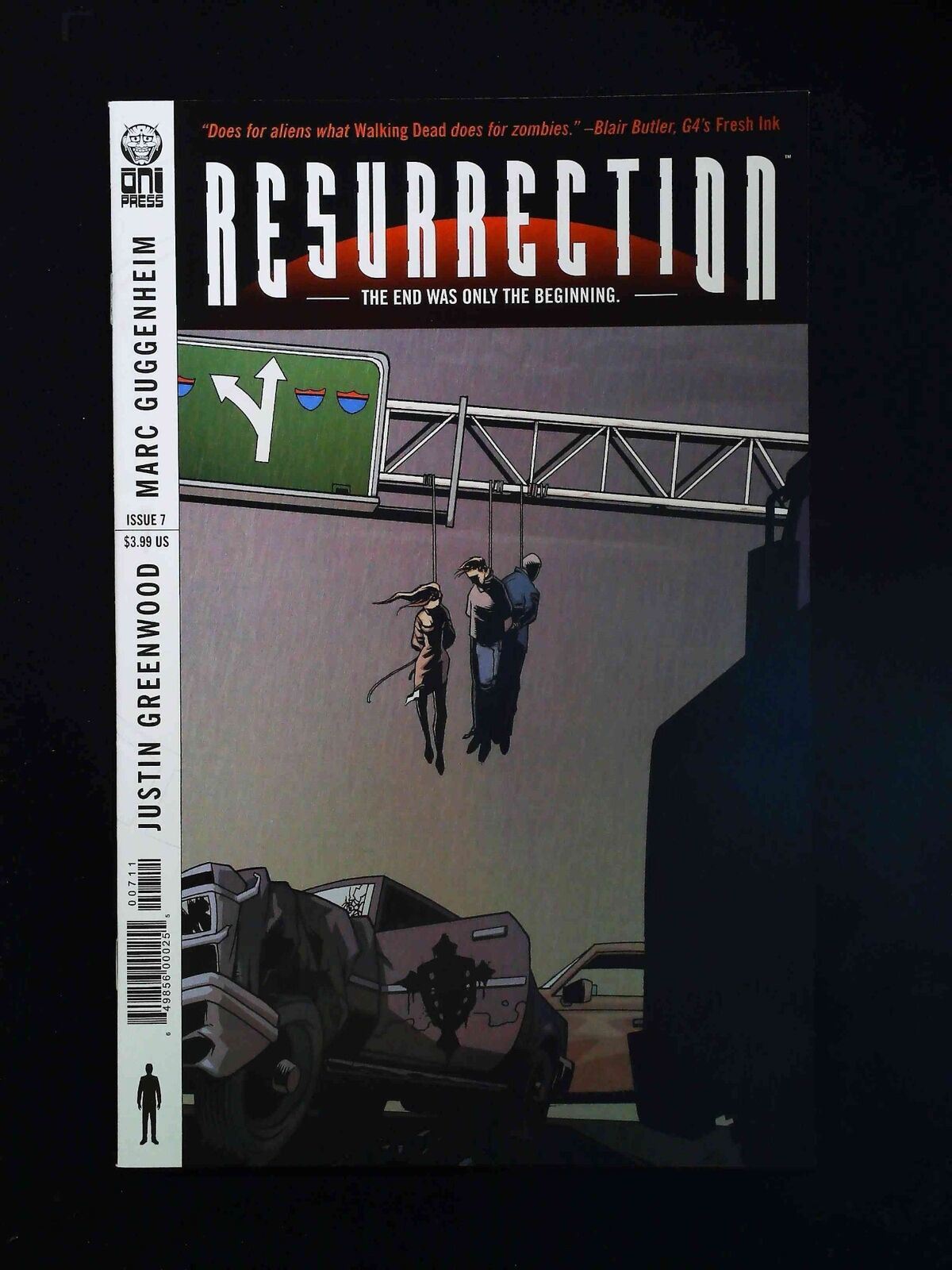 Resurrection #7 Vol. 2 Oni Comics 2010 Nm-