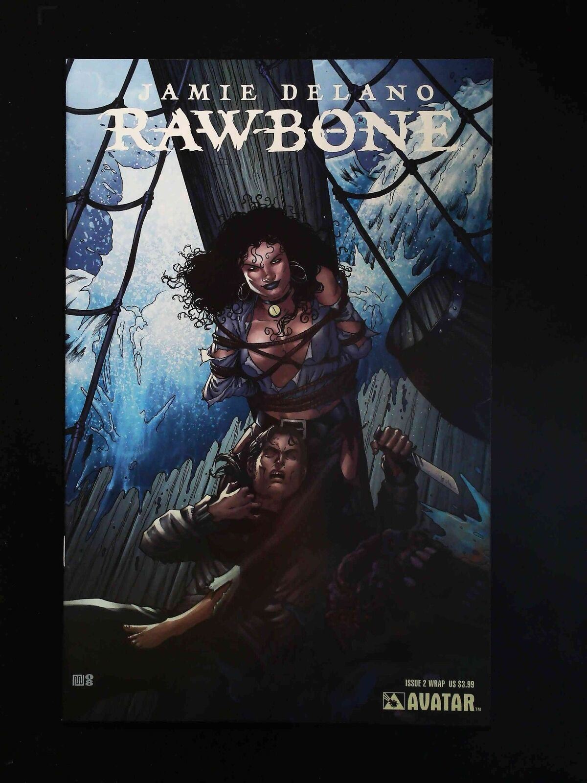 Rawbone #2B  Avatar Comics 2009 Nm-  Wraparound Variant