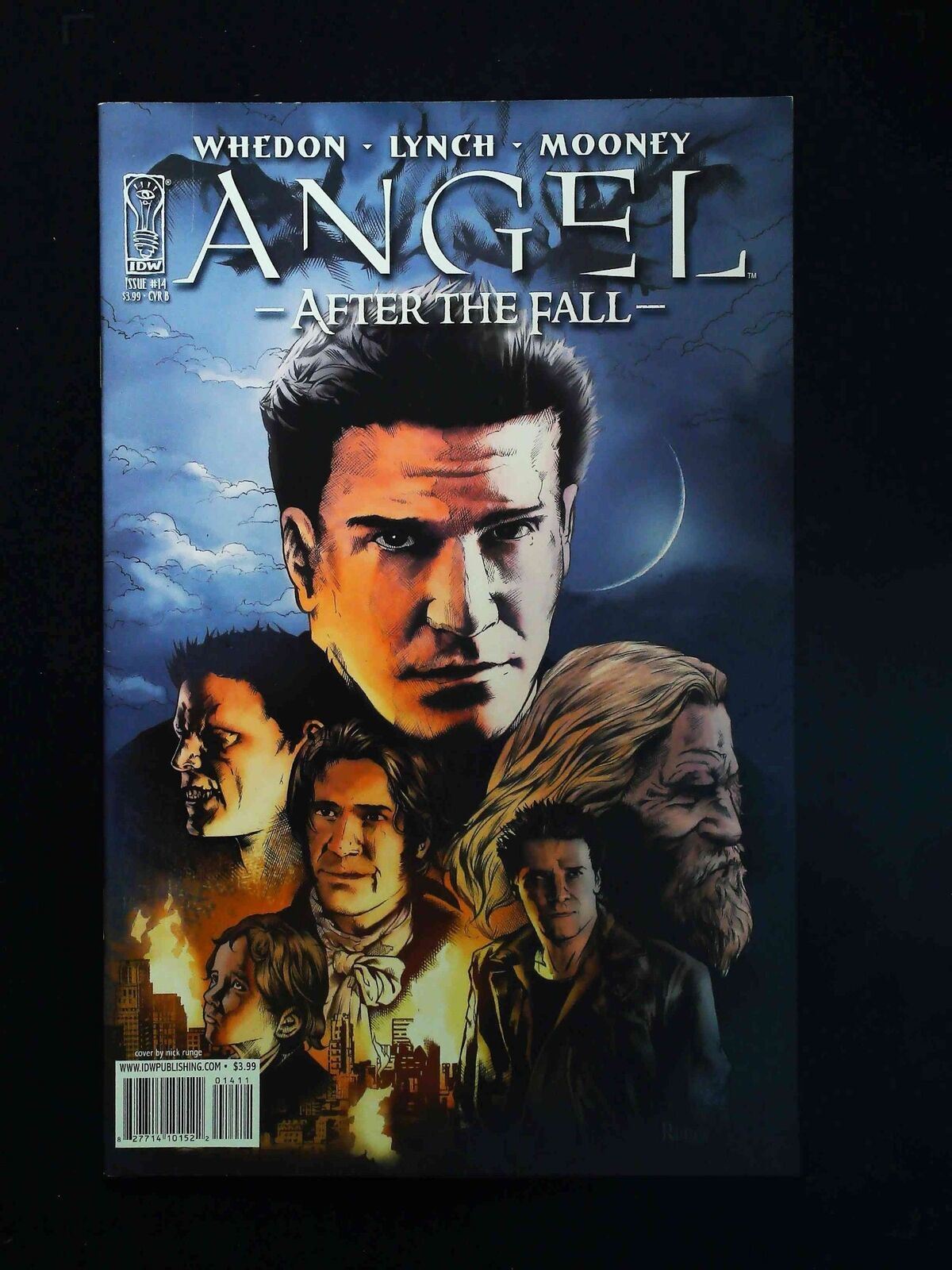 Angel After The Fall #14B  Idw Comics 2009 Nm-  Runge Variant