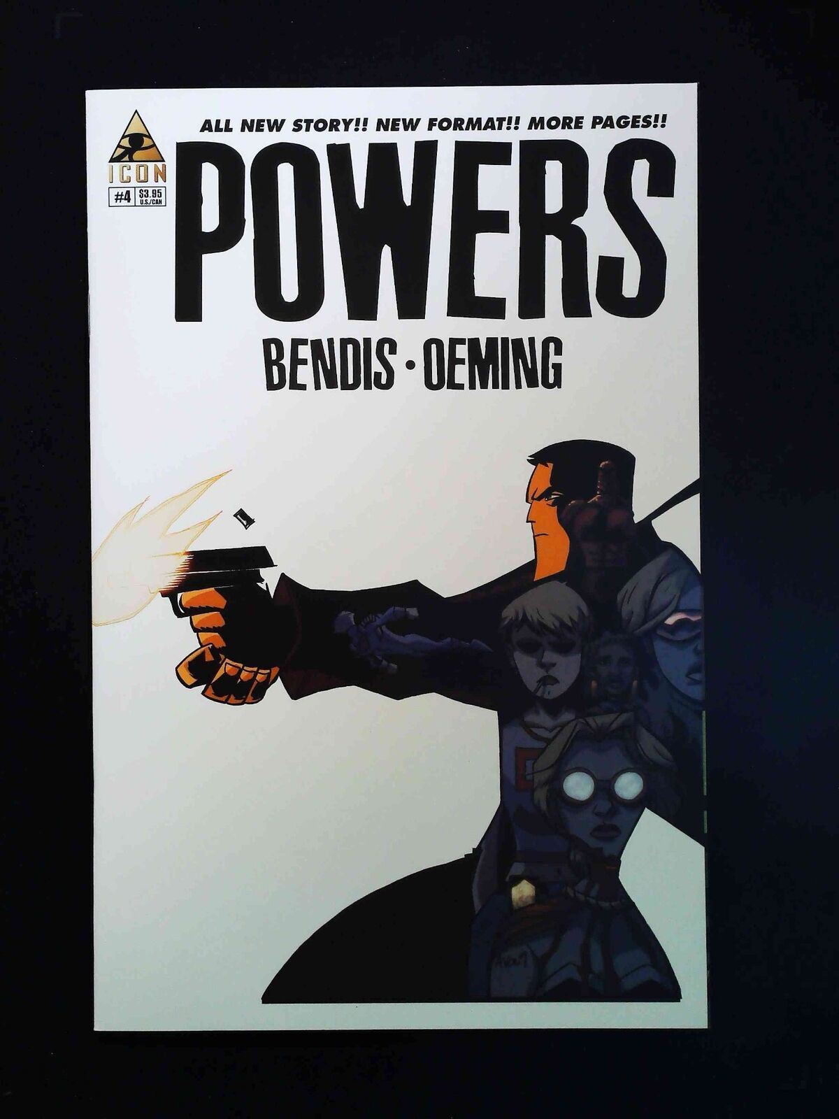 Powers #4 (3Rd Series) Marvel/Icon Comics 2010 Nm-