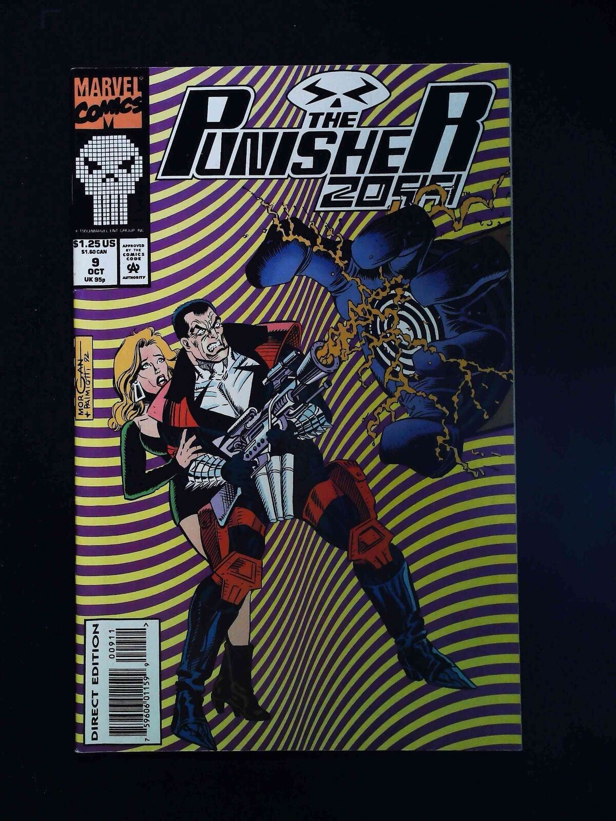 Punisher 2099 #9  Marvel Comics 1993 Vf+