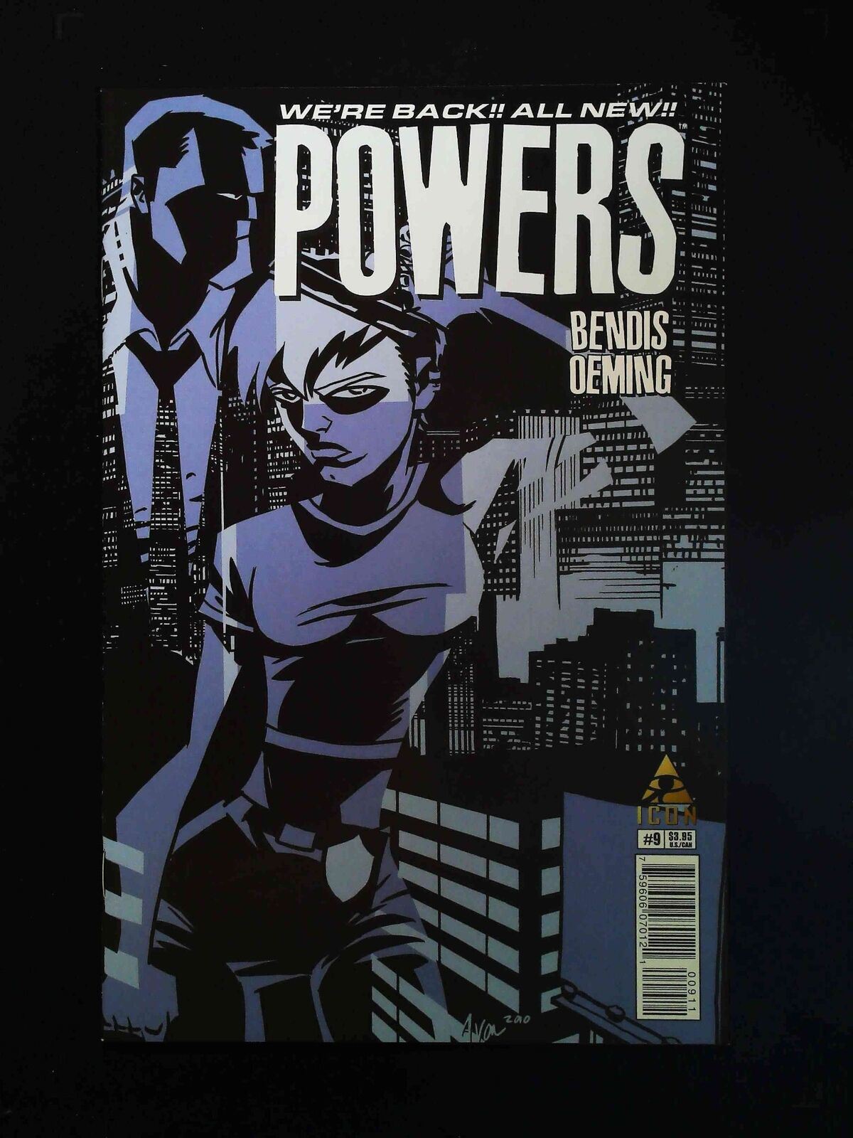 Powers #9 (3Rd Series) Marvel/Icon Comics 2012 Vf/Nm