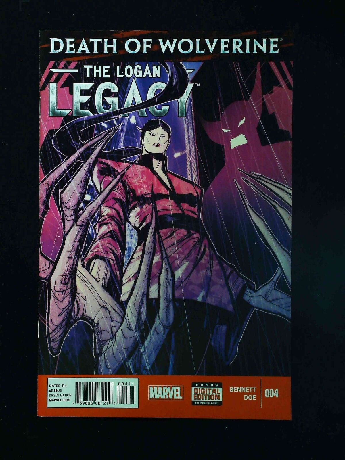 Death Of Wolverine  The Logan  Legacy #4  Marvel Comics 2015 Nm