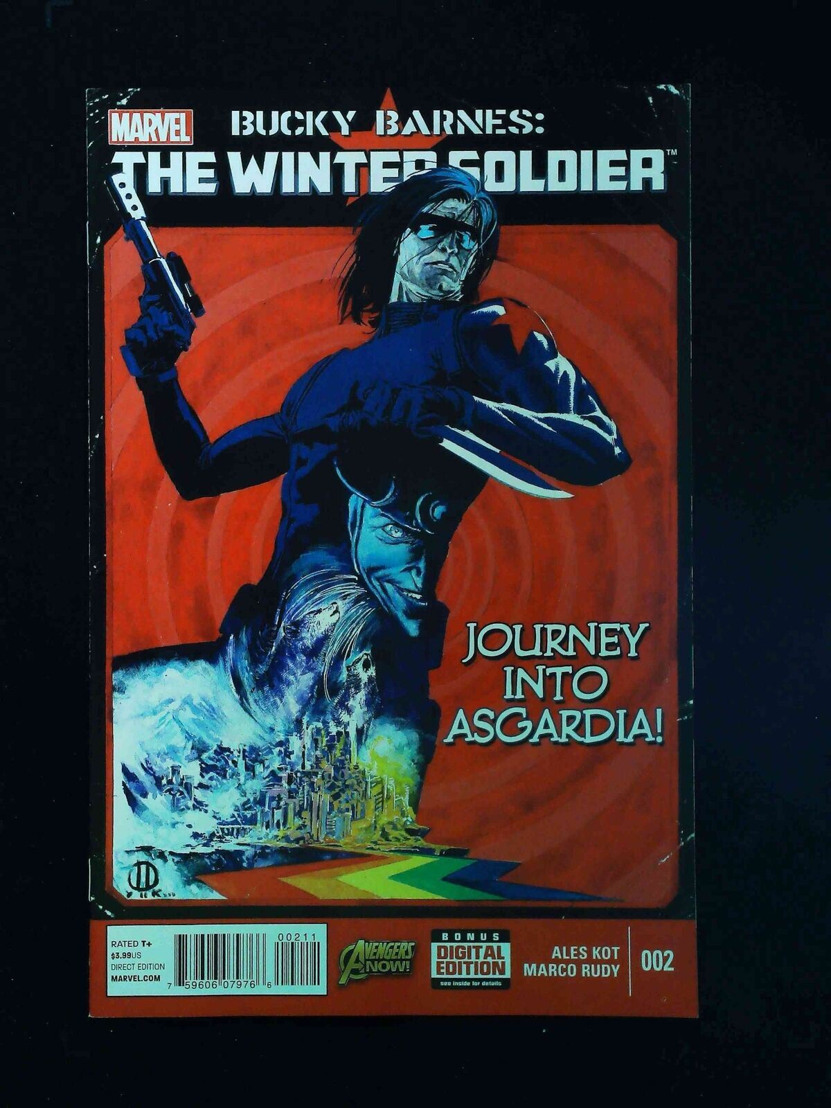 Bucky Barner The Winter Soldier #2  Marvel Comics 2015 Vf/Nm