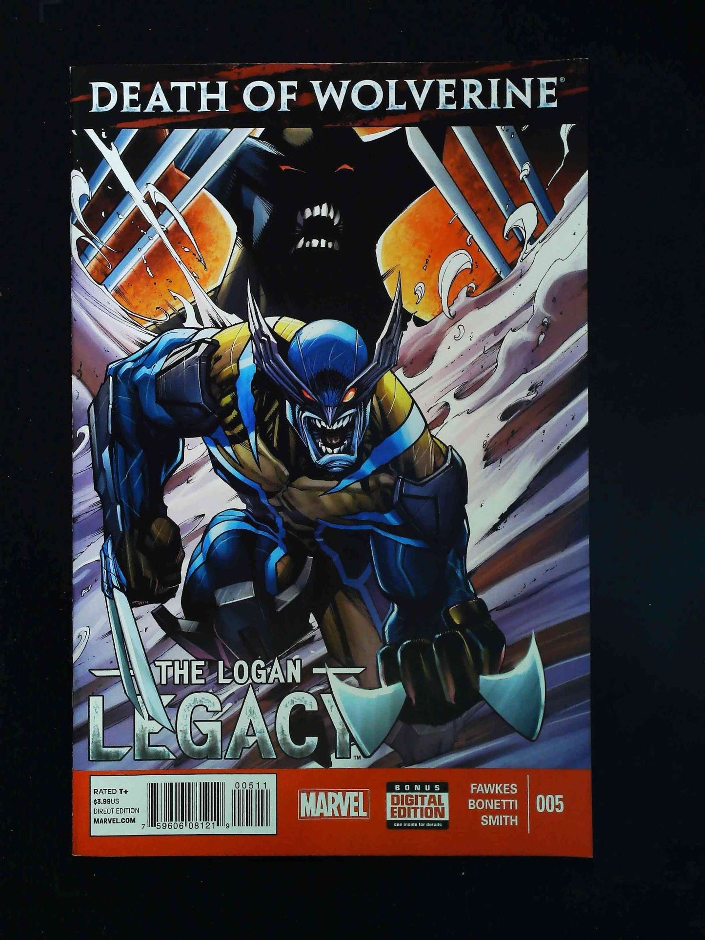 Death Of Wolverine  The Logan  Legacy #5  Marvel Comics 2015 Nm-