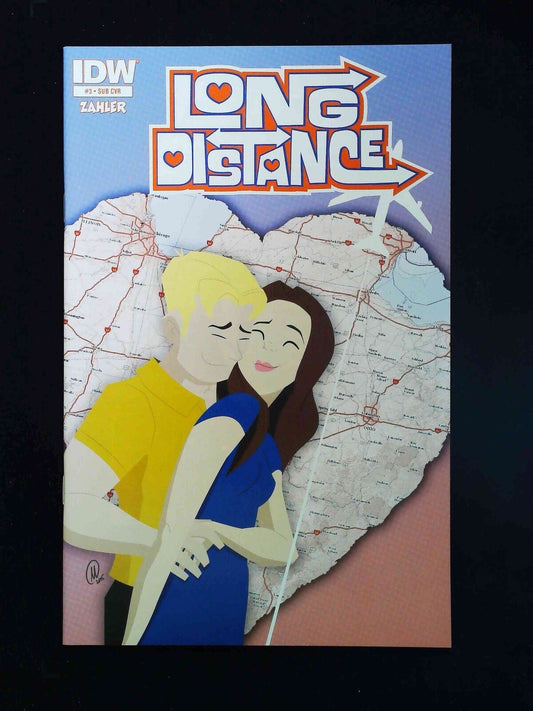 Long Ddistance #3 Sub  Idw Comics 2015 Nm+  Collins Variant