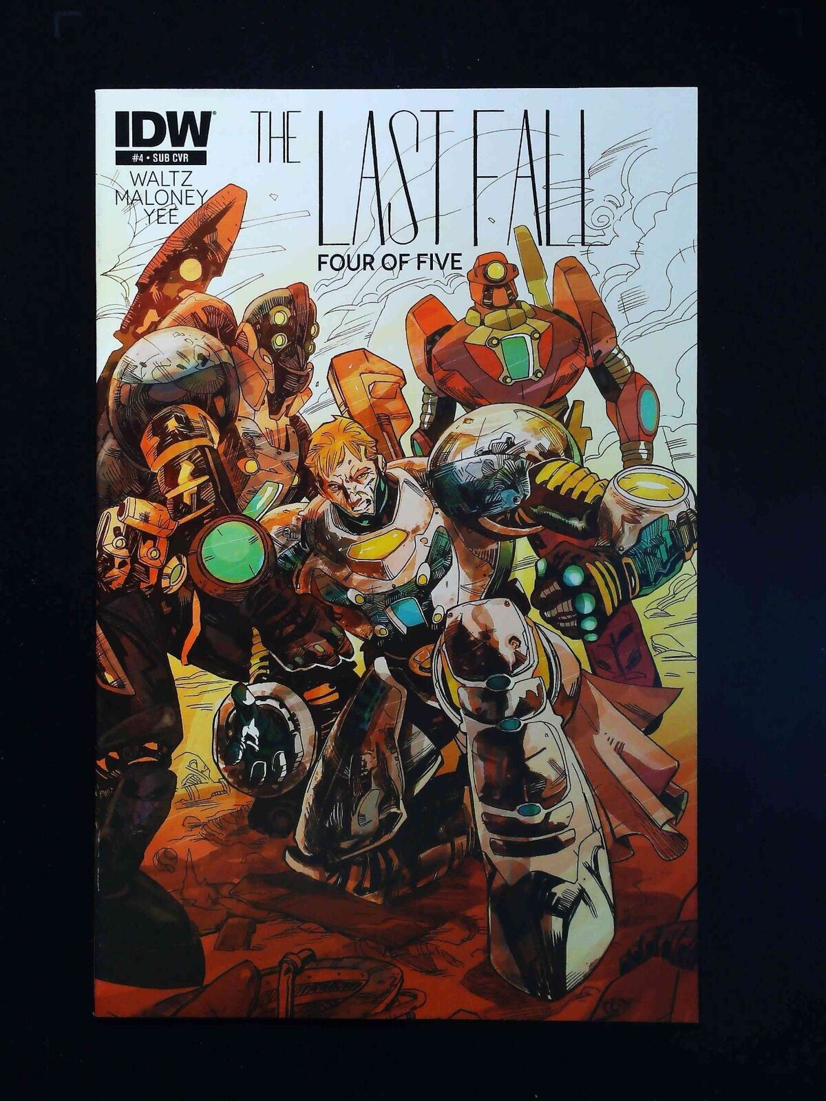 Last Fall #4 Sub  Idw Comics 2015 Nm-