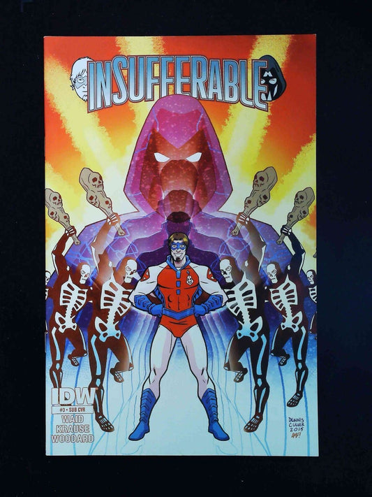 Insufferable #3Sub  Idw Comics 2015 Nm+  Culver Variant