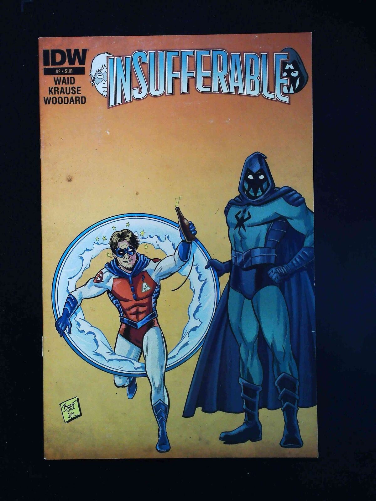 Insufferable #2Sub  Idw Comics 2015 Vf/Nm  Schoonover Variant