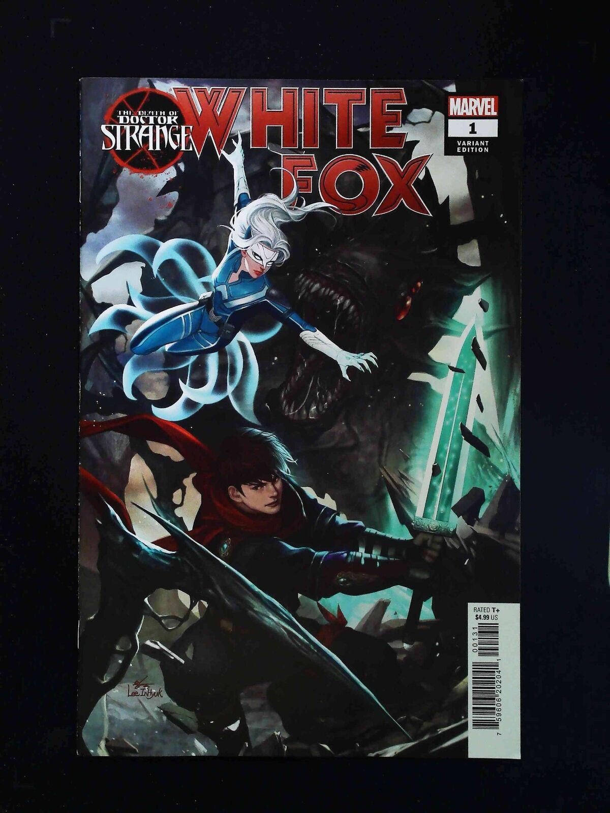 Death Of Doctor Strange White Fox #1C  Marvel Comics 2022 Vf/Nm  Lee Variant