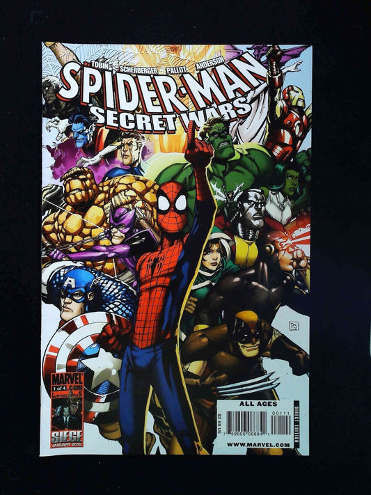 Spider-Man Secret Wars #1  Marvel Comics 2010 Nm