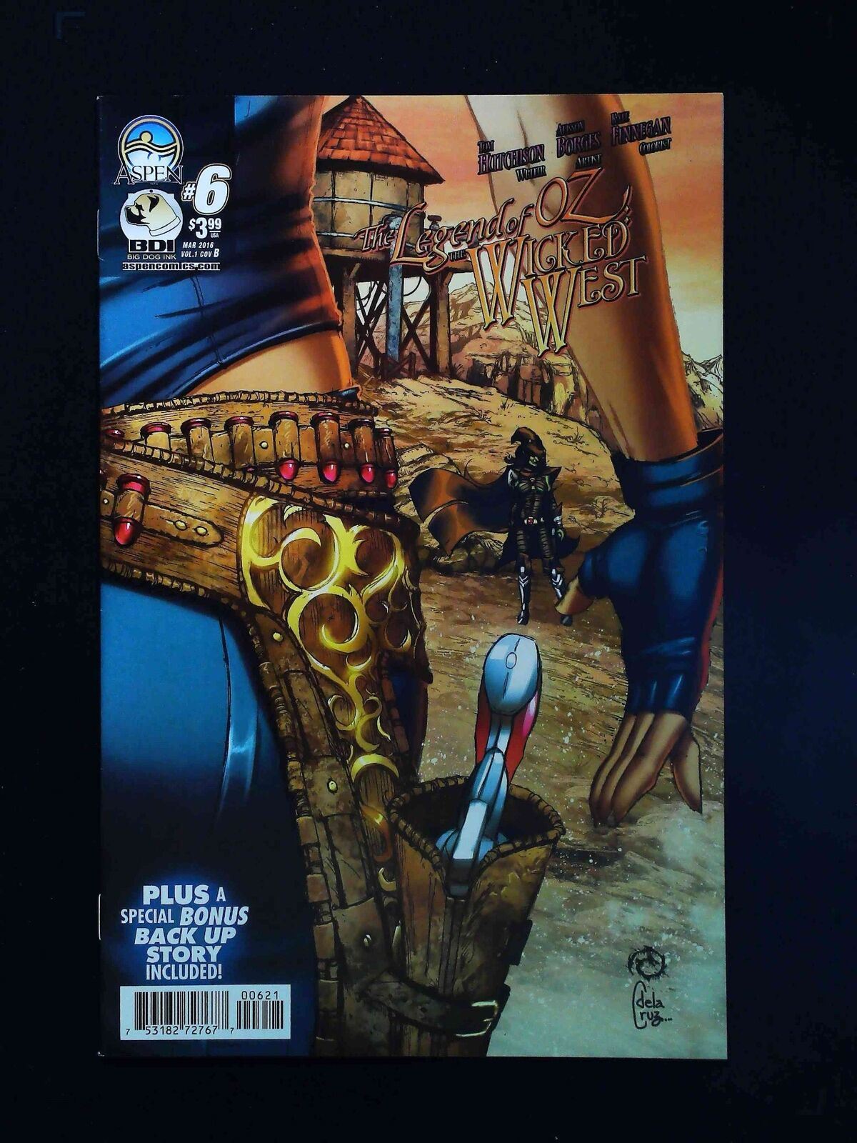 Legend Of Oz The Wicked West #6B  Aspen Comics 2016 Vf+  Wichmann Variant