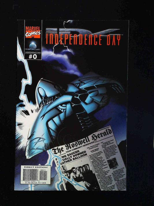 Independence Day #0B  Marvel Comics 1996 Vf/Nm  Variant Cover