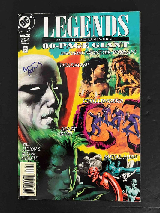 Legends Of The Dc Universe 80-Page #2  Dc 2000 Vf+  Signed By Art Adams