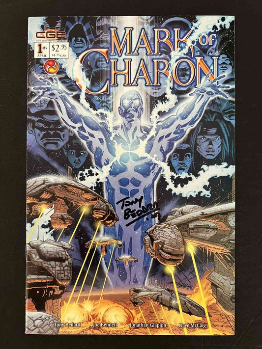 Mark Of Charon #1  Crossgen Comics 2003 Vf  Signed By Tony Bedard