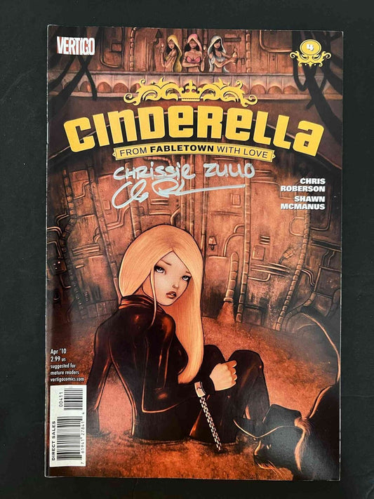 Cinderella From Fabletown With Love #4 2010 Vf/Nm Signed By Zullo & Roberson