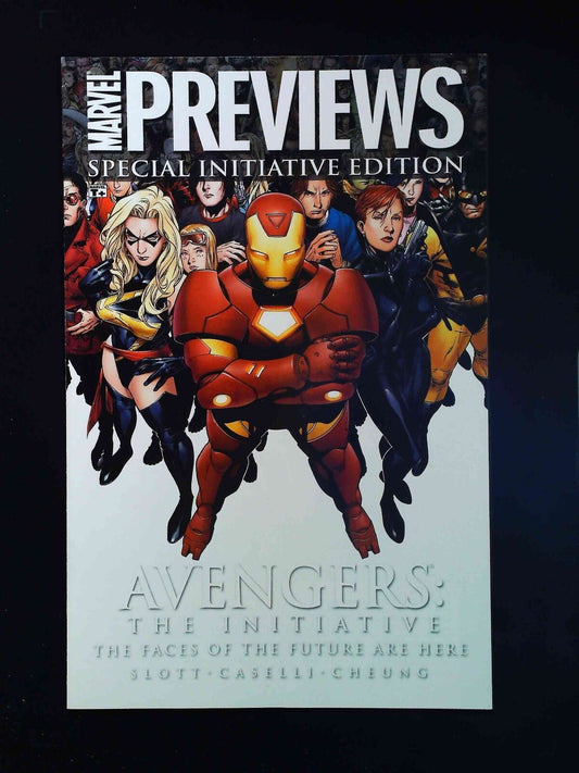 Marvel  Previews Special Initiative Edition #0  Marvel Comics 2007 Vf+