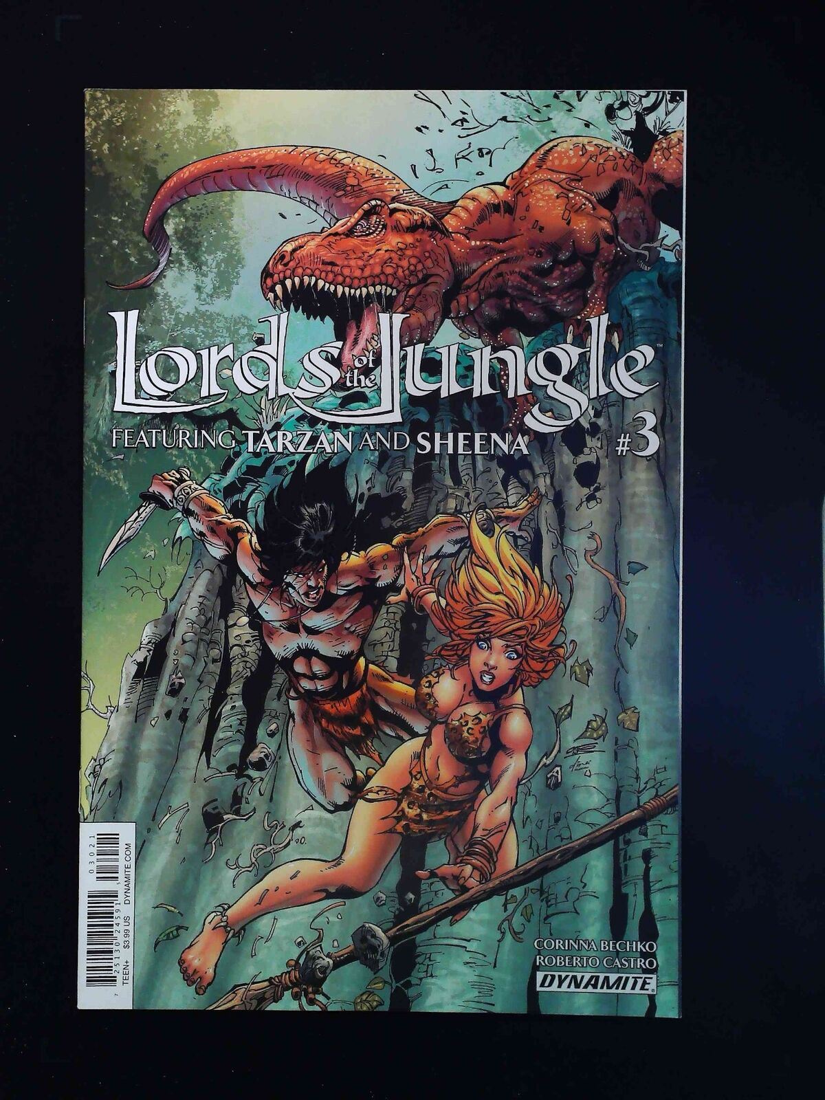 Lord Of Jungle  #3B  Dynamite Comics 2016 Nm-  Castro Variant