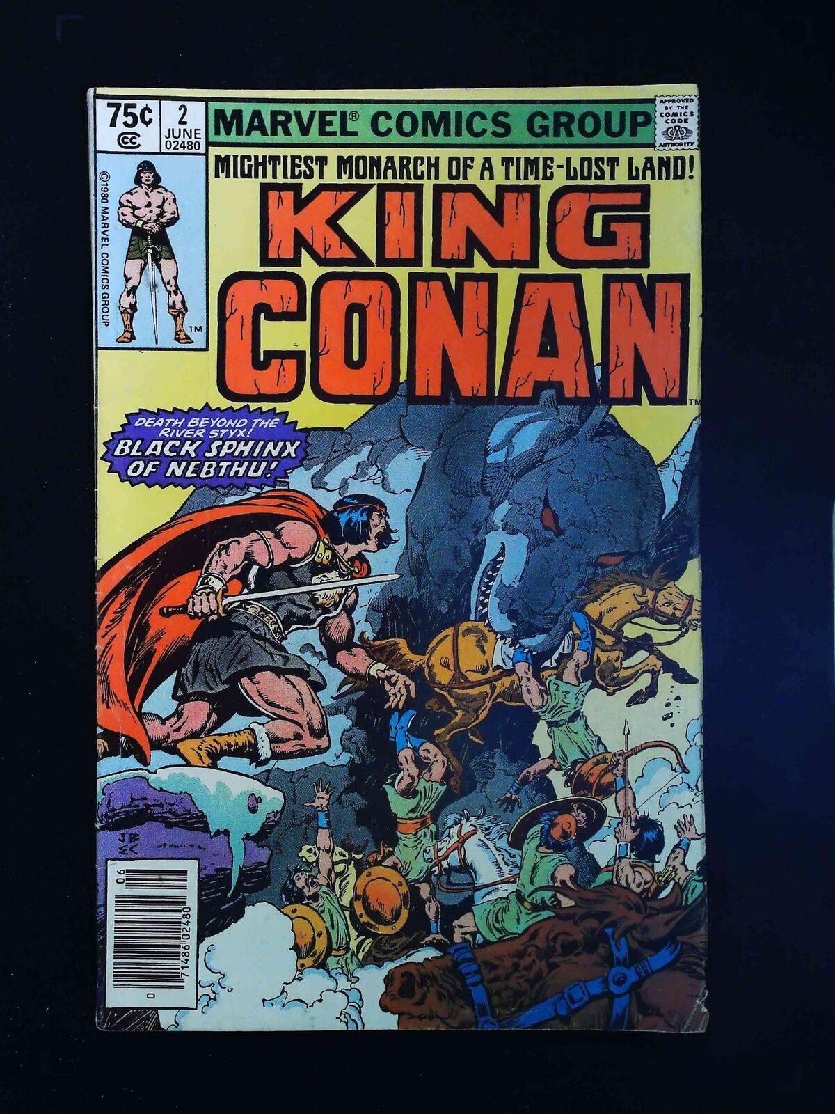 Conan The King #2  Marvel Comics 1980 Fn Newsstand