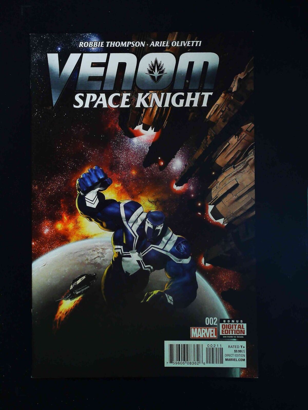 Venom Space Knight #2  Marvel Comics 2016 Vf/Nm
