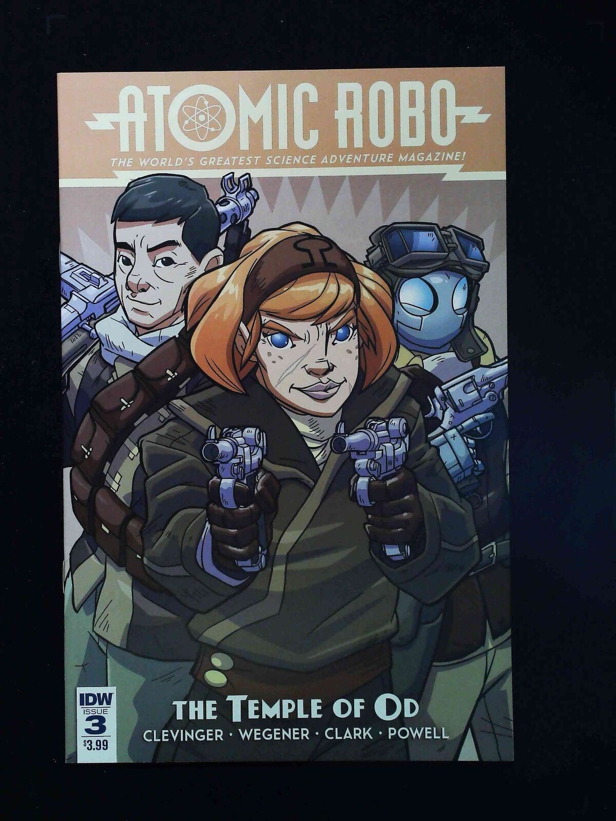 Atomic Robo And The Temple Of Od  #3  Idw Comics 2016 Nm-