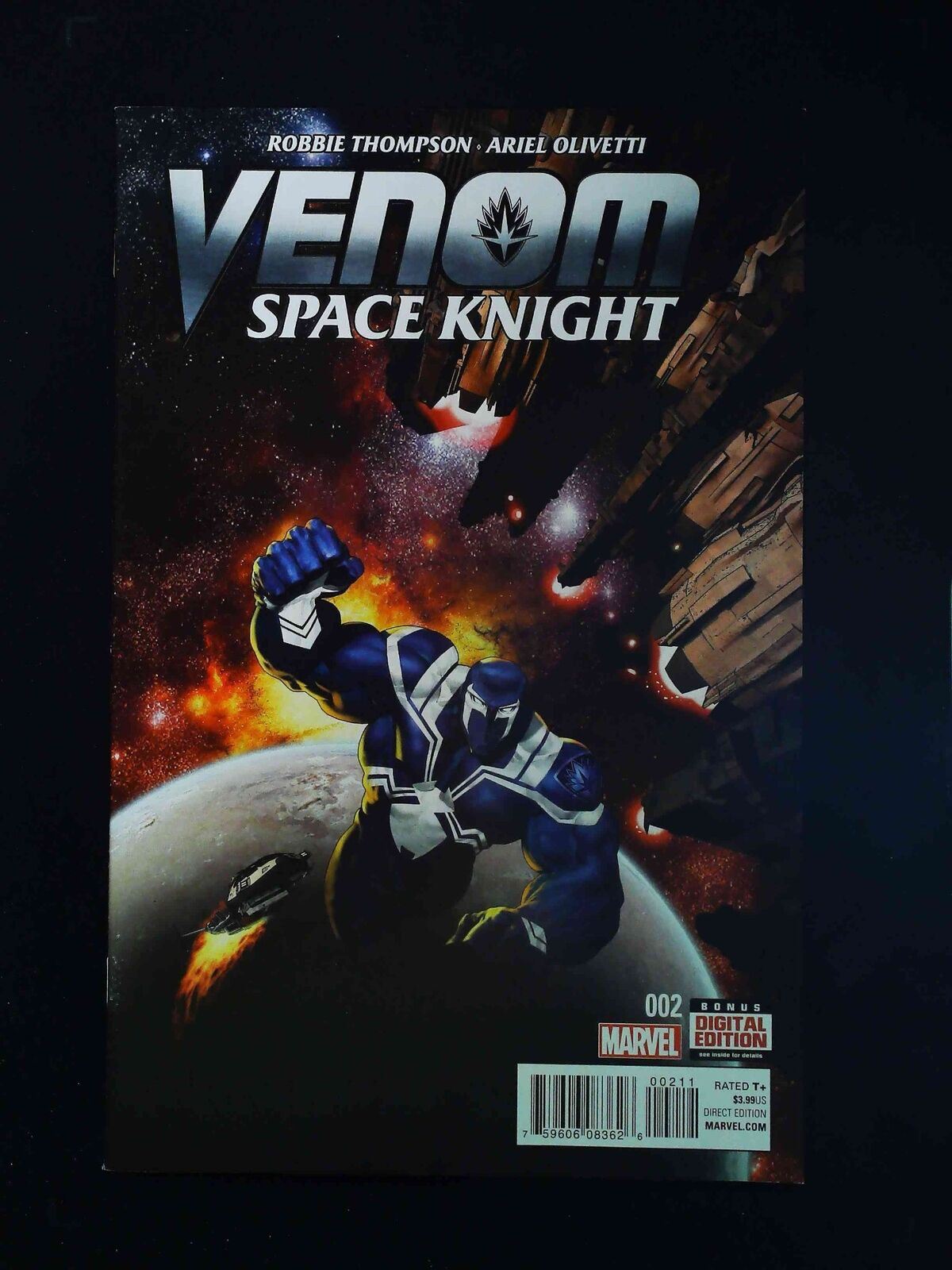 Venom Space Knight #2  Marvel Comics 2016 Vf+