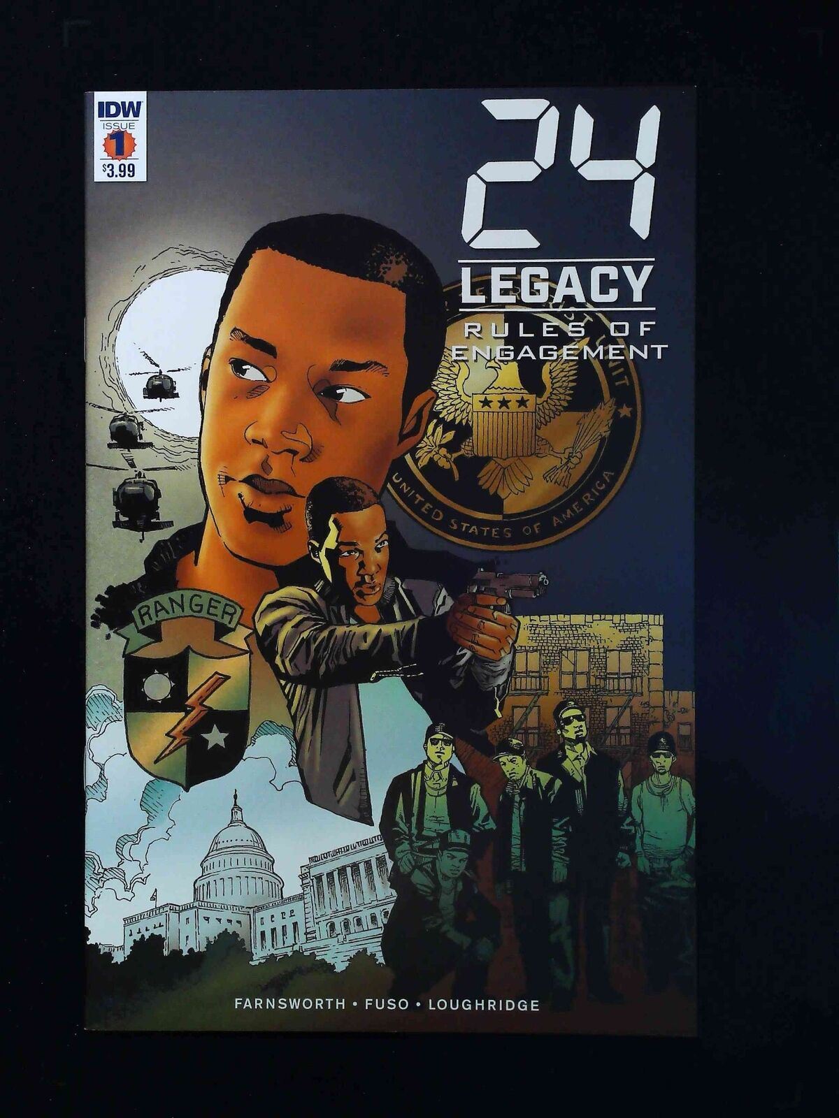 24 Legacy  Rules  Of Engagement #1  Idw Comics 2017 Nm