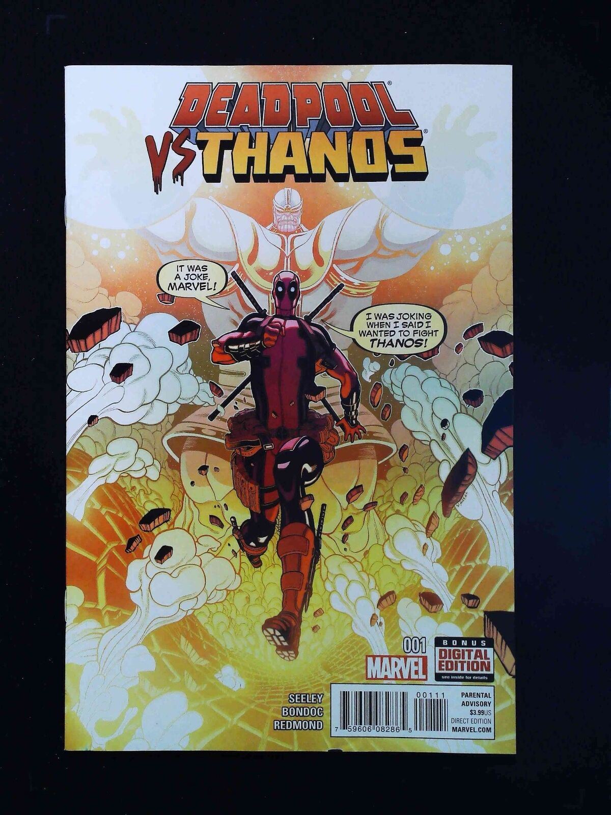 Deadpool Vs Thanos #1  Marvel Comics 2015 Vf/Nm