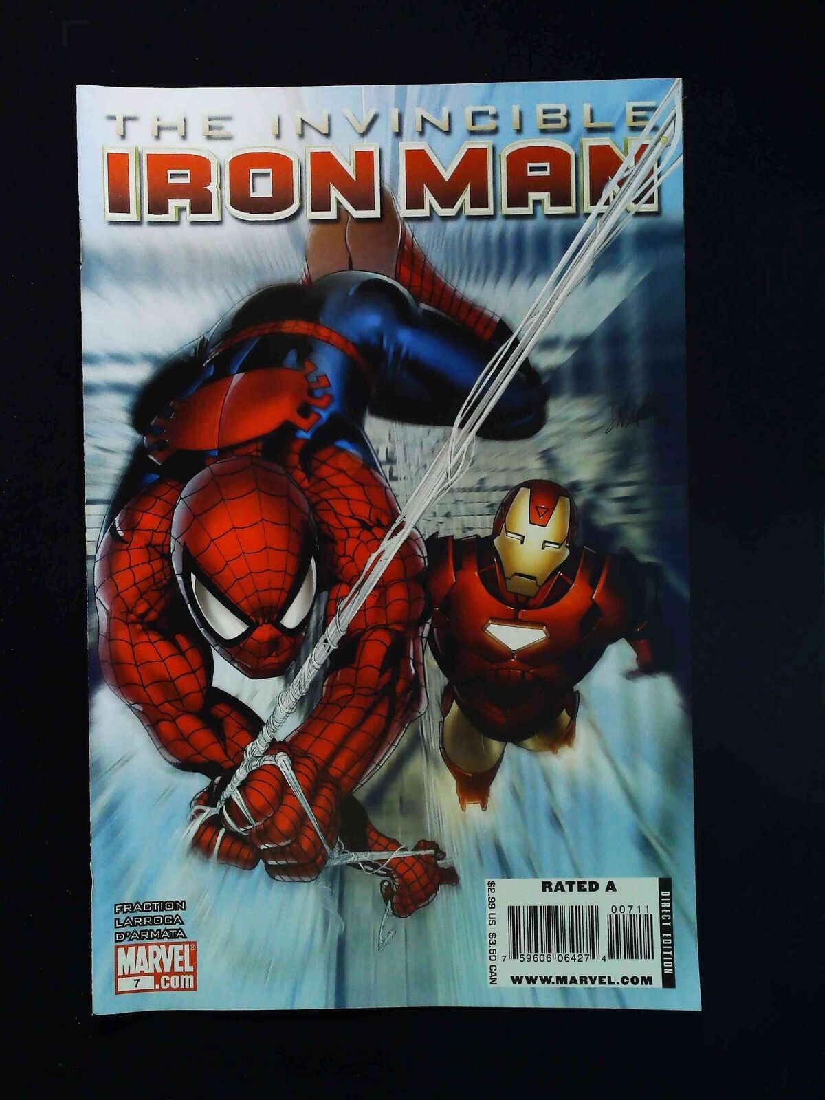 Invincible Iron Man  #7  Marvel Comics 2009 Nm-