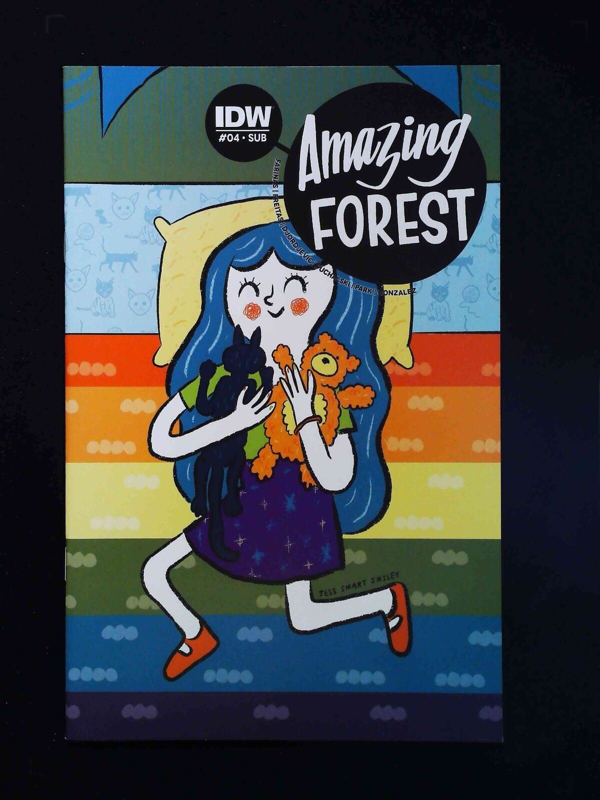 Amazing Forest #4Sub  Idw Comics 2016 Nm  Smiley Variant