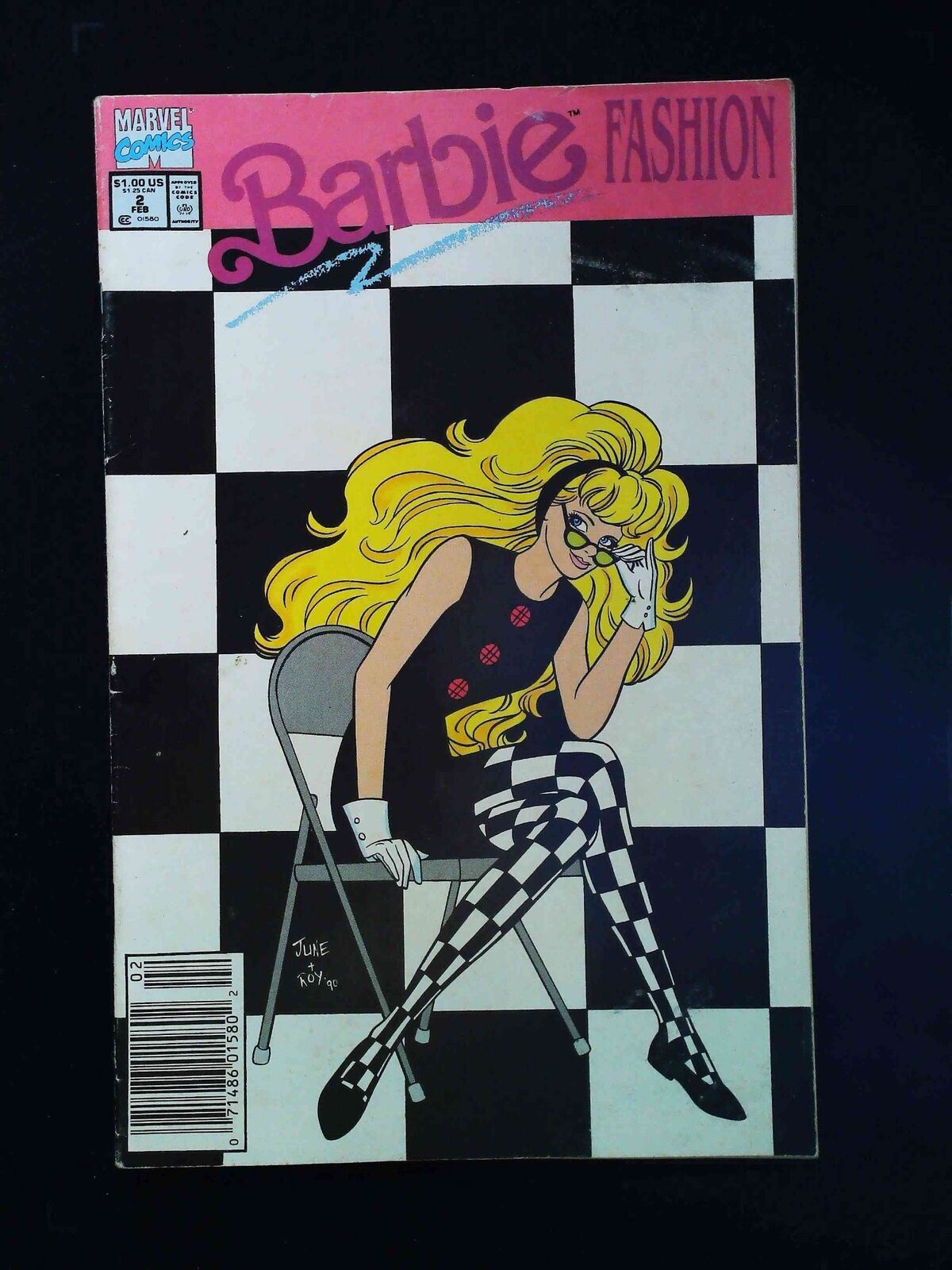 Barbie Fashion #2  Marvel Comics 1991 Fn+ Newsstand