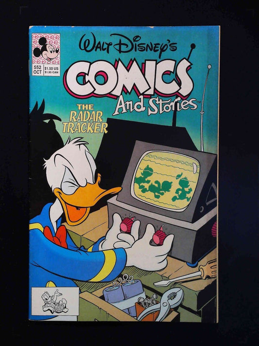 Walt Disney'S Comics And Stories #552  Dell/Gold Key Comics 1990 Fn