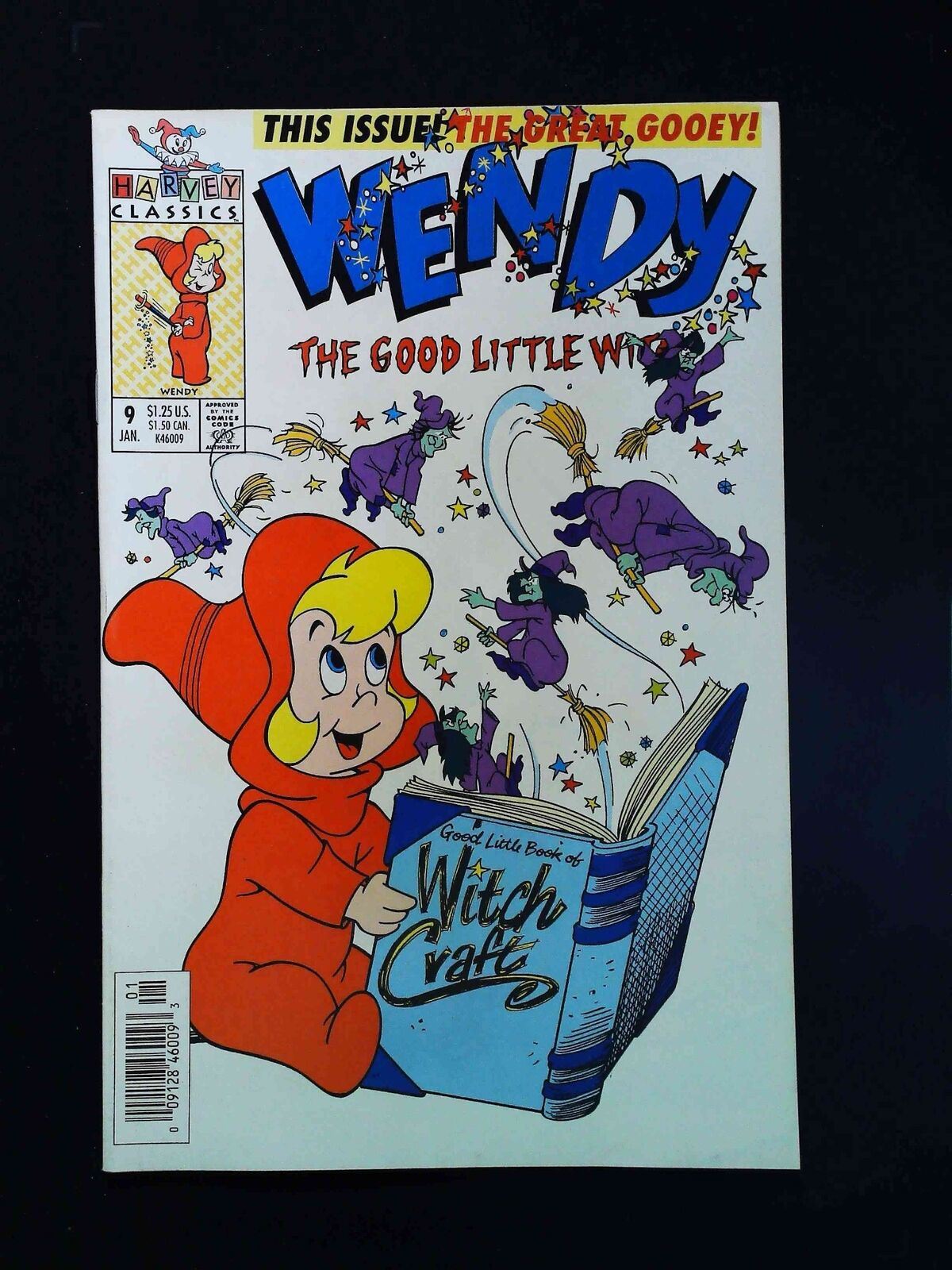 Wendy The Good Little Witch #9 (2Nd Series) Harvey Comics 1993 Vf Newsstand